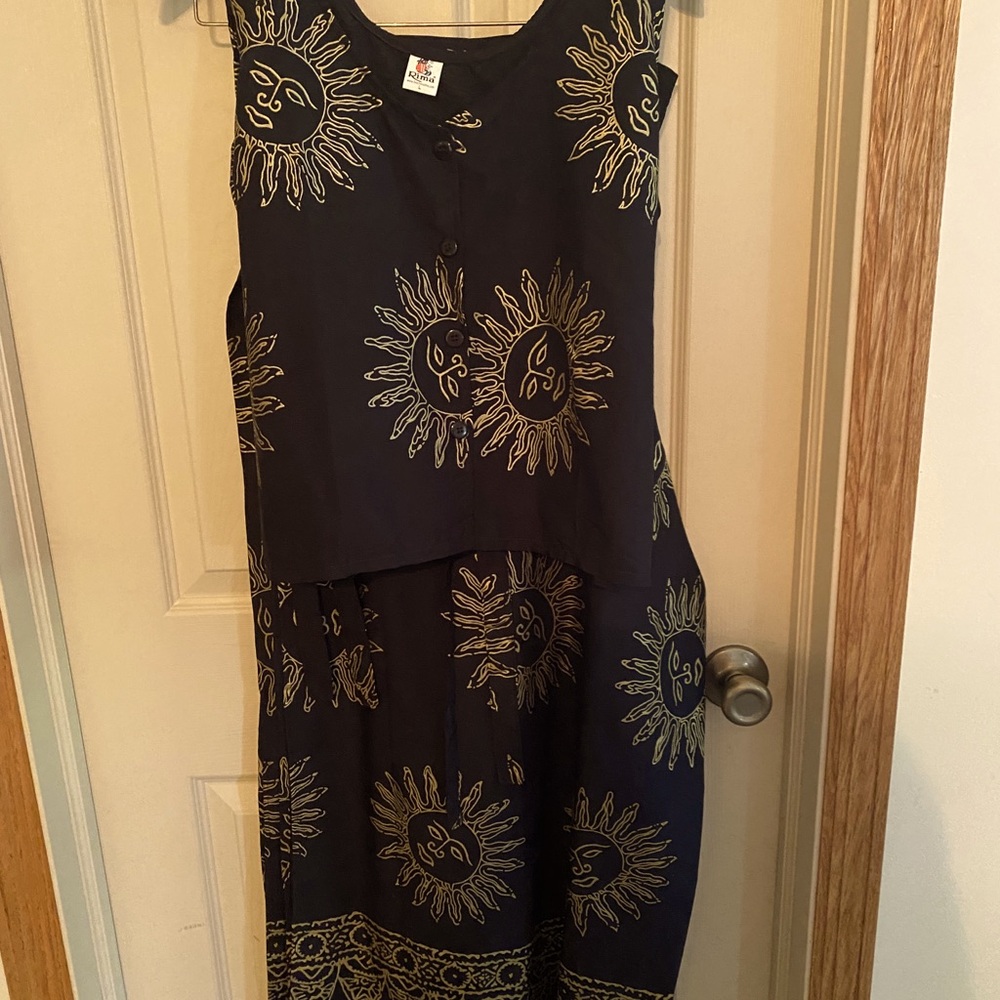 Rima Beachware Two Piece Top & Wrap Bottoms. Perfect for a cruise or beach trip